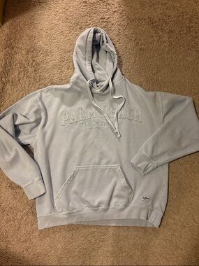 Palm Beach Florida icy blue Hooded Sweatshirt